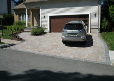 Driveway Pavers Installed in Stoneham MA