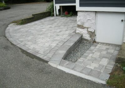 New Driveway Pavers Installed in Melrose MA