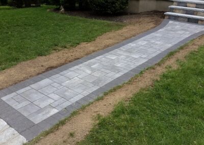 Walkway Installation in Wakefield MA by Gerrior Masonry