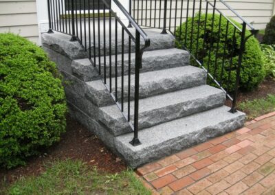 Solid Granite Stairs